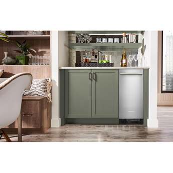 KitchenAid 15 Inch Automatic Clear Ice Maker With 25 Lb Capacity and Built-In Drain Pump: Stainless Steel — thumbnail 7